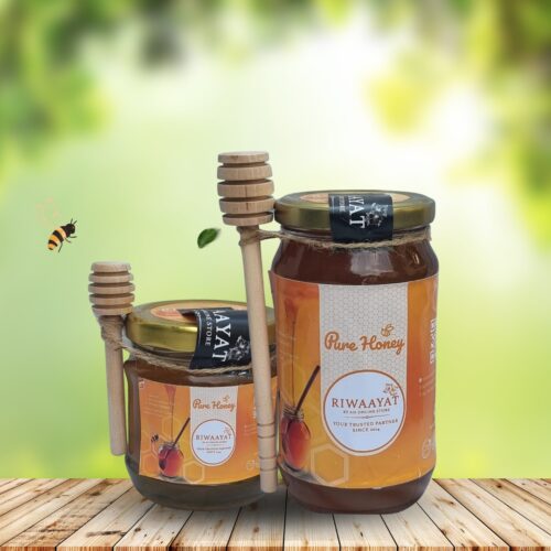 Riwaayat Pure honey jar with dipper